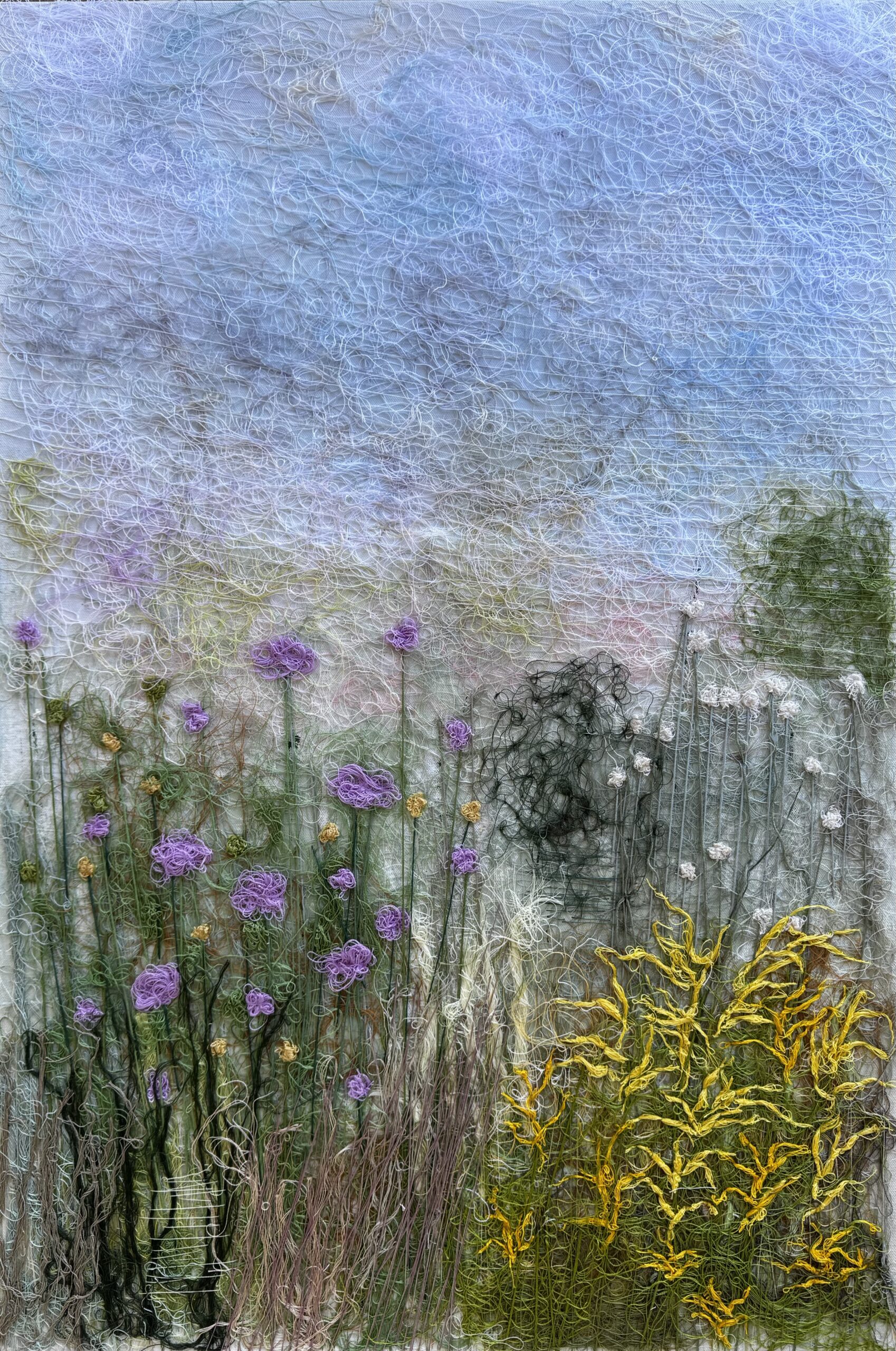 Wildflowers Triptych III